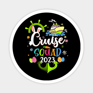 Cruise 2023 Bunny Eggs Easter DayMatching Men Women Funny Magnet